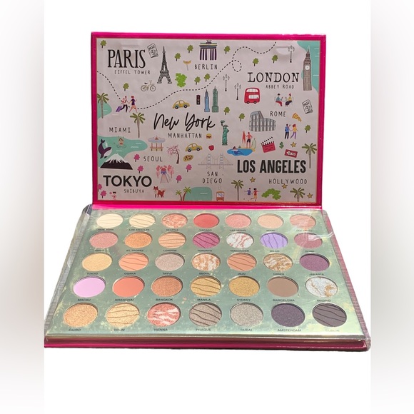 New BC Beauty Concepts Glam Around the World eyeshadow palette cruelty free - Picture 2 of 10